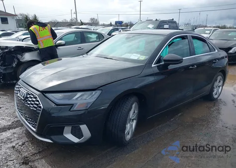 2022 Audi A3 Premium 40 Tfsi Front-Wheel Drive S Tronic from USA, damaged, VIN WAUAUDGY4NA037126